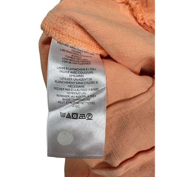 Pilcro The Kit High Rise Crop Pants Size 26 Coral Casual Wide Leg Anthropologie - Picture 10 of 12